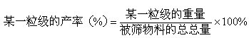 选矿中常用物料粒度组成怎样确定?